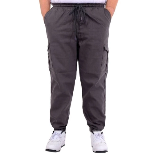 B�y�k Beden Erkek Gabardin Kargo Jogger Doga 21927 Antrasit