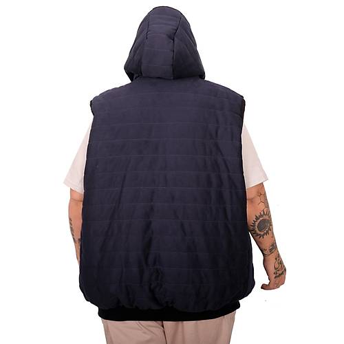 B�y�k Beden Yelek Kapitone Kapsonlu 25717