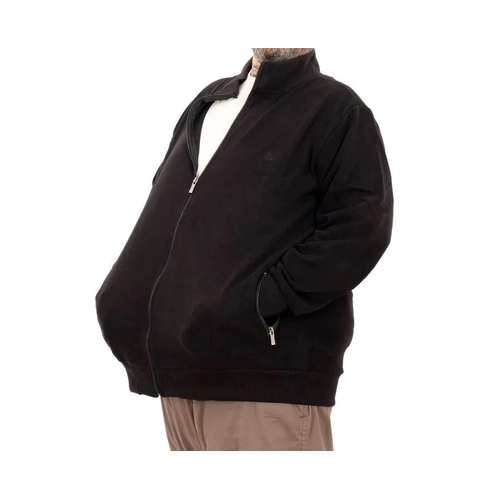 Erkek B�y�k Beden H�rka Fermuarl� U24442