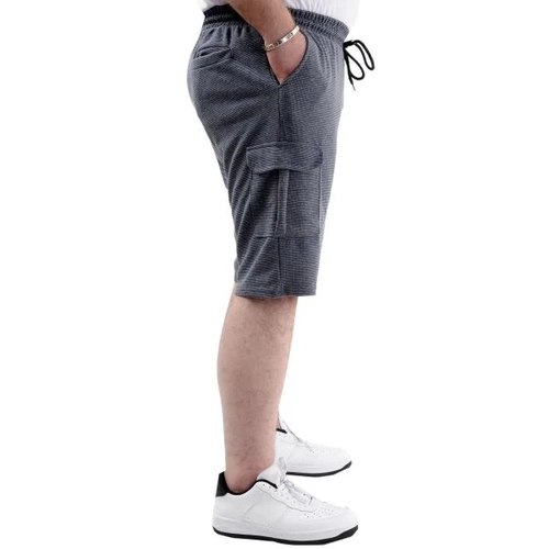 B�y�k Beden Erkek �ort Kargo Cep WAFFLE 23500  Ac�k lacivert