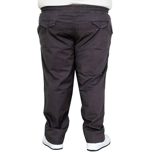 B�y�k Beden Erkek Keten Jogger Pantolon Milano 21913 ANTRASIT