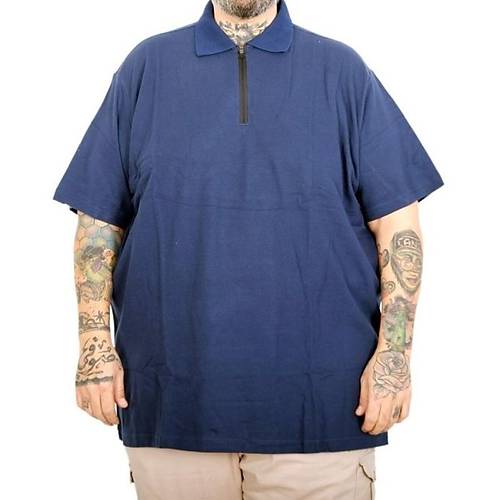 B�Y�K BEDEN  T-SH�RT POLO YAKA  FERMUARLI 25319 �ND�GO