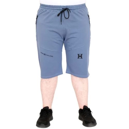 B�y�k Beden Erkek �ort 2 �plik Par�al�  25504 Mavi