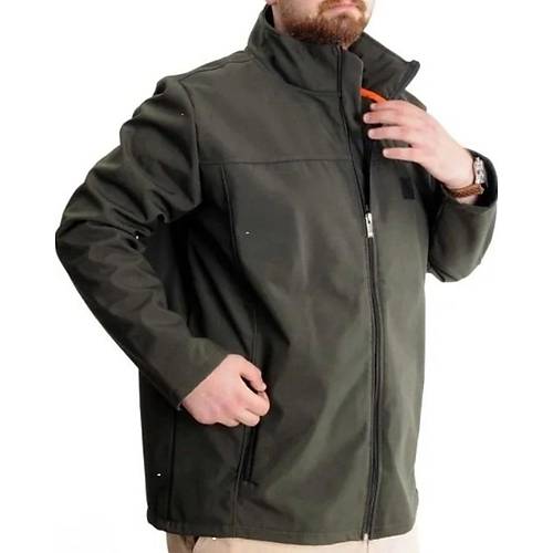 B�y�k Beden Erkek Mont Waterproof Softshell 21232 Haki