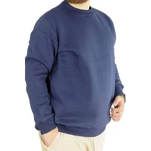 B�y�k Beden Erkek Sweat Bis Yaka 20131 �ndigo
