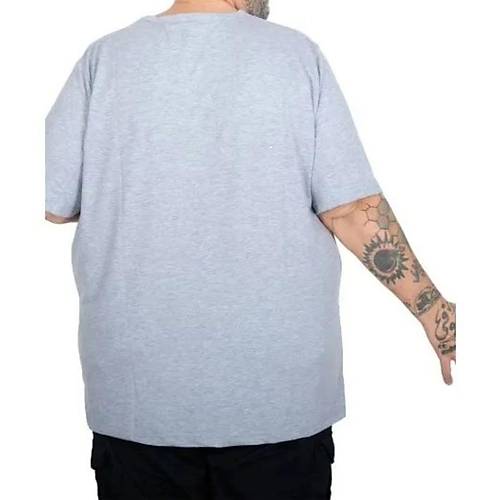 B�y�k Beden T-Shirt V Yaka Likral� 20150 Grimelanj