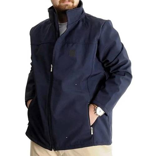 B�y�k Beden Erkek Mont  Waterproof 21232 Lacivert