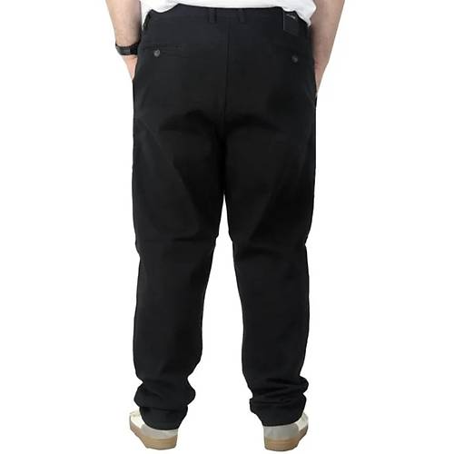 B�y�k Beden Erkek Gabardin Pantolon Do�a 22850 Siyah