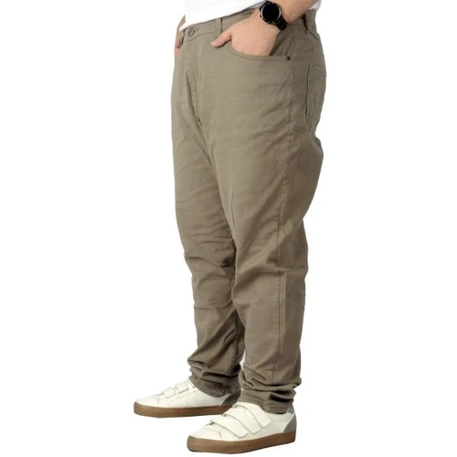 B�y�k Beden Erkek Gabardin Pantolon 5 Cep Do�a Classic 22920 Bej