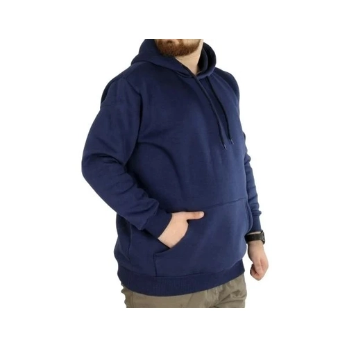 Erkek Sweatshirt Kap�onlu Pocket Basic 20562 �ndigo