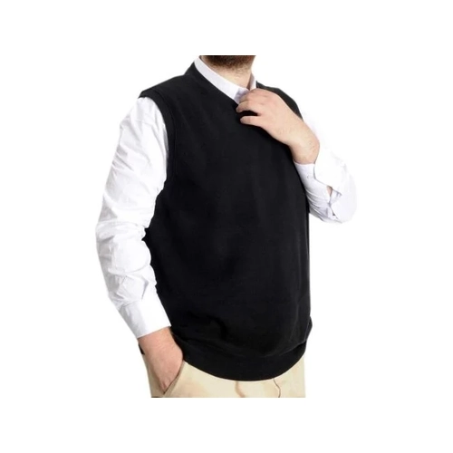 B�y�k Beden Erkek S�eter Vanize Selanik 20547 Siyah