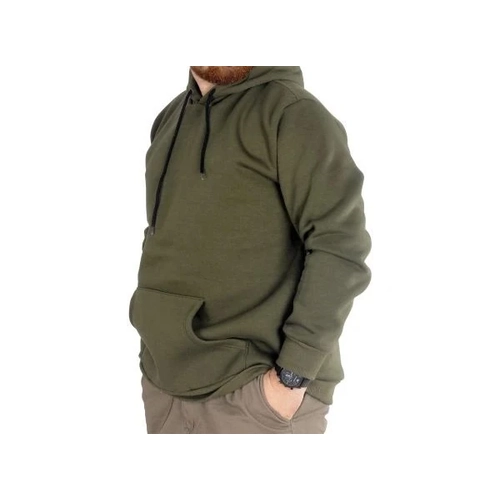 Erkek Sweatshirt Kap�onlu Pocket Basic  20562 Haki