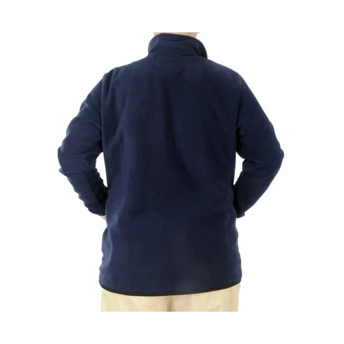 B�y�k Beden Erkek Fermuarl� Polar H�rka Dik Yaka 22550 Lacivert