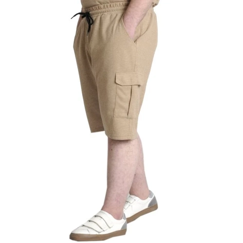 B�y�k Beden Erkek �ort Kargo Cep WAFFLE 23500 Bej