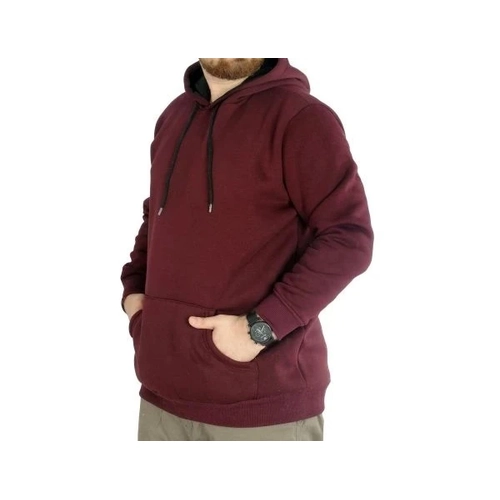 Erkek Sweatshirt Kap�onlu Pocket Basic 20562 M�rd�m