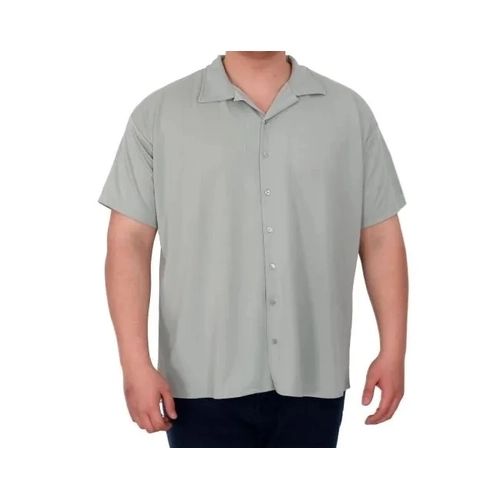 B�y�k Beden Erkek G�mlek Apas Yaka �erit Desen Jakar U24382 �a�la