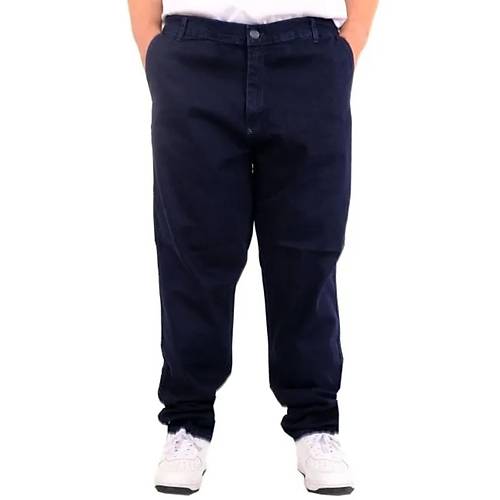 B�y�k Beden Erkek Kot Pantolon Yan Cep CHINO 18880 Lacivert
