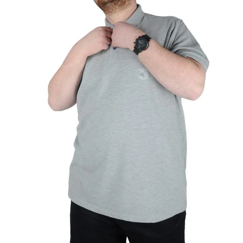 Battal Beden Erkek Tshirt Polo Yaka Nak��l� Klasik Pike 20553 Grimelanj