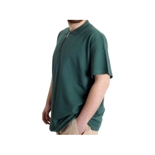 T-shirt Polo Likral� Fermuarl� Yaka 21029 Nefti