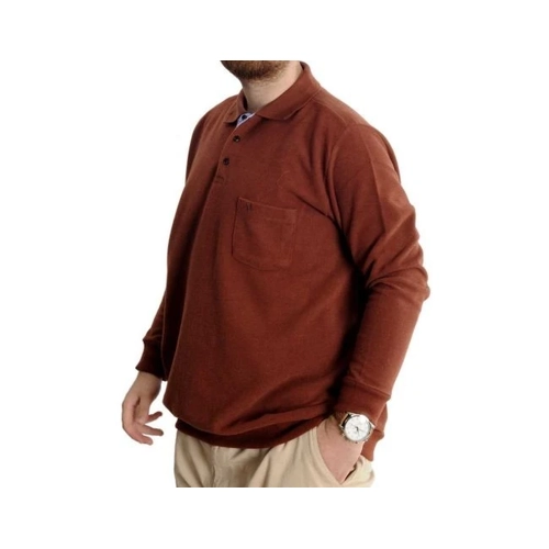 B�y�k Beden Erkek Sweat Polo Selanik Basic 20441 Tar��n