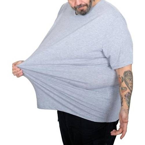 B�y�k Beden T-Shirt V Yaka Likral� 20150 Grimelanj