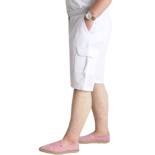 B�y�k Beden Erkek �ort Kargo Cep WAFFLE 23500 Beyaz