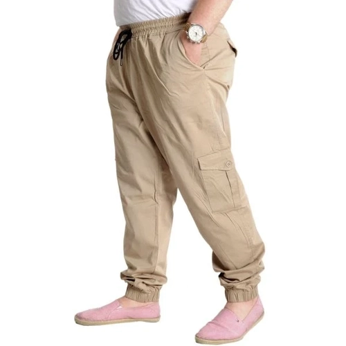 B�y�k Beden Keten Kargo Jogger Valencia 21911  Bej