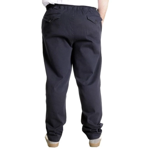B�y�k Beden Erkek Gabardin Kargo Jogger Pantolon Do�a 21928 Lacivert