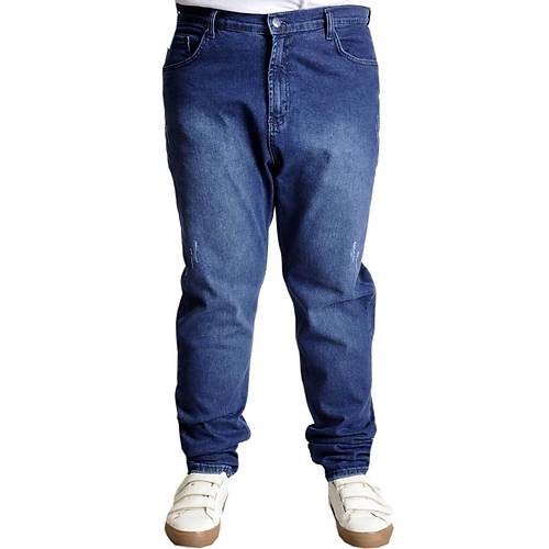 B�y�k Beden Erkek Kot Pantolon Klasik Pure Star 23907 Mavi