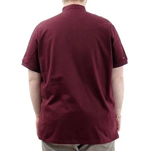 B�y�k Beden Erkek Ti��rt D��meli Hakim Yaka T-Shirt 24339 M�rd�m