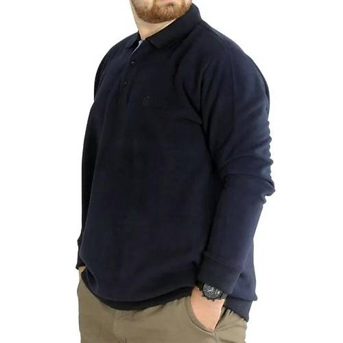 B�y�k Beden Erkek Sweatshirt Polo Vnz Selanik 20440 Lacivert