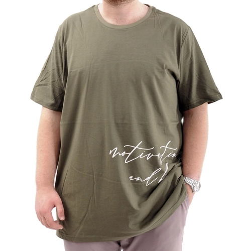  B�Y�K BEDEN TSHIRT BIS YAKA BELIEF 24085 HAK�