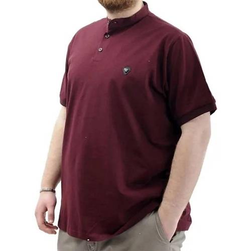 B�y�k Beden Erkek Ti��rt D��meli Hakim Yaka T-Shirt 24339 M�rd�m