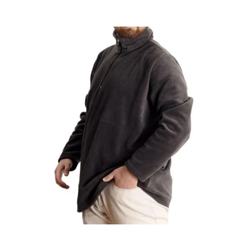 Erkek Sweat Polo Yaka Yar�m Fermuarl� Polar 22548 F�me