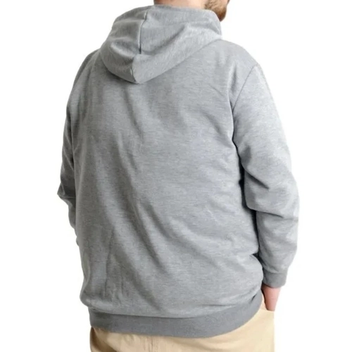 Erkek H�rka Kapson Fermuarl� Steel Interlock 21600 Gri Melanj