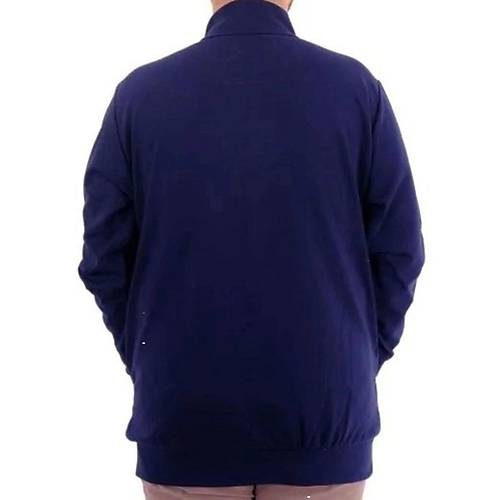Buyuk Beden Erkek H�rka Fermuarl� Stell Dik Yaka 20571 �ndigo