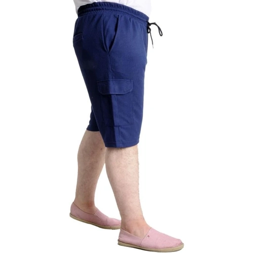 B�y�k Beden Erkek �ort Kargo Cep WAFFLE 23500 �ndigo