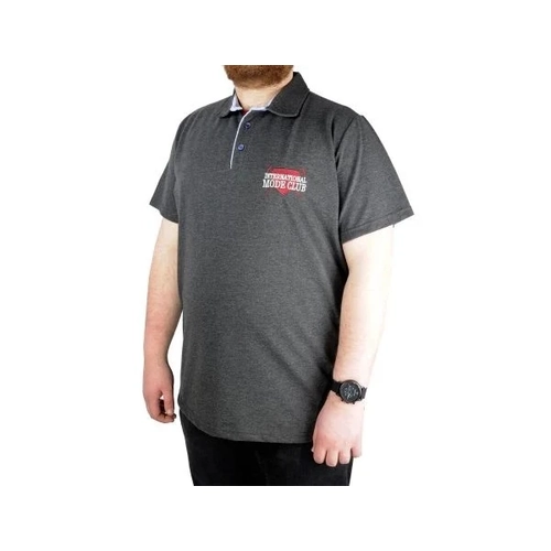 Erkek Polo T shirt Polo Mode Club 22330 Antrasit