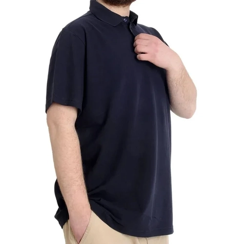 B�y�k Beden Erkek T-shirt Polo ABSOLUTE DESTINY 23335 Lacivert