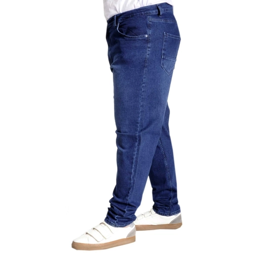 B�y�k Beden Erkek Kot Pantolon Klasik Pure Star 23907 Mavi