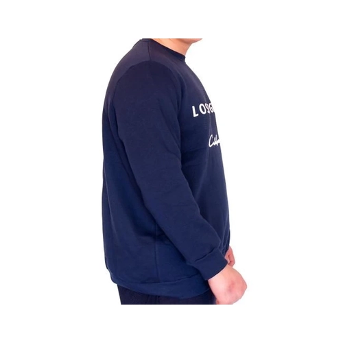 Sweatshirt Bisiklet Yaka LOS ANGELES U24561 �ndigo