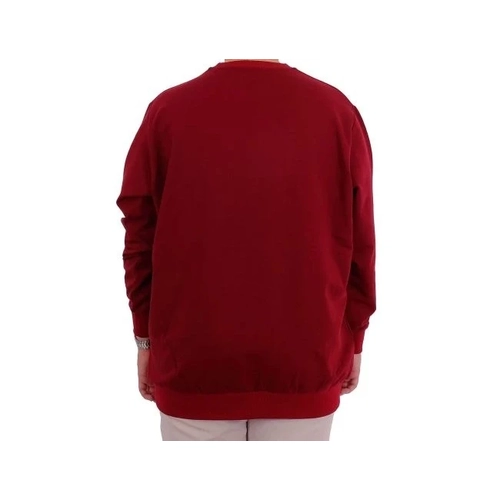 B�y�k Beden Erkek Sweat B�s Yaka U24174  Bordo