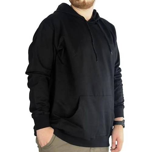 B�y�k Beden E�ofman �st� 2ip Basic 20569 Siyah