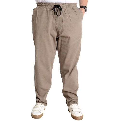 B�y�k Beden Erkek Gabardin Kargo Jogger Pantolon Do�a 21928 Bej