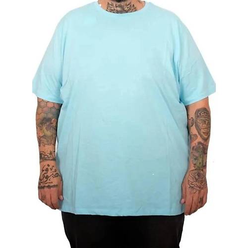 B�y�k Beden  Bisiklet Basic Tshirt 20031 turkuaz