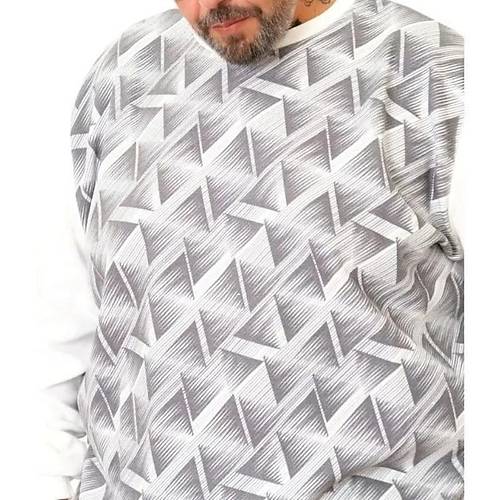 Erkek Bisiklet Sweatshirt Selanik  25819 Ekru