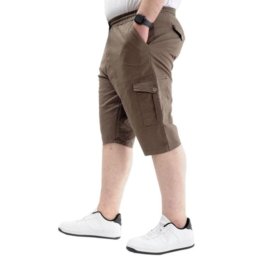 B�y�k Beden Erkek Kapri Kargo Cepli Beli Ba�lamal� VALENCIA 21404 Toprak