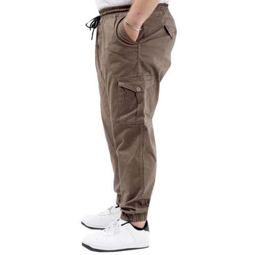 B�y�k Beden Keten Kargo Jogger Valencia 21911 Toprak