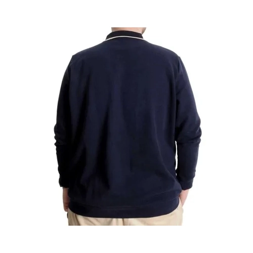 B�y�k Beden Erkek Sweat Polo Selanik Horse 23440 Lacivert