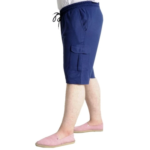 B�y�k Beden Erkek �ort Kargo Cep WAFFLE 23500 �ndigo